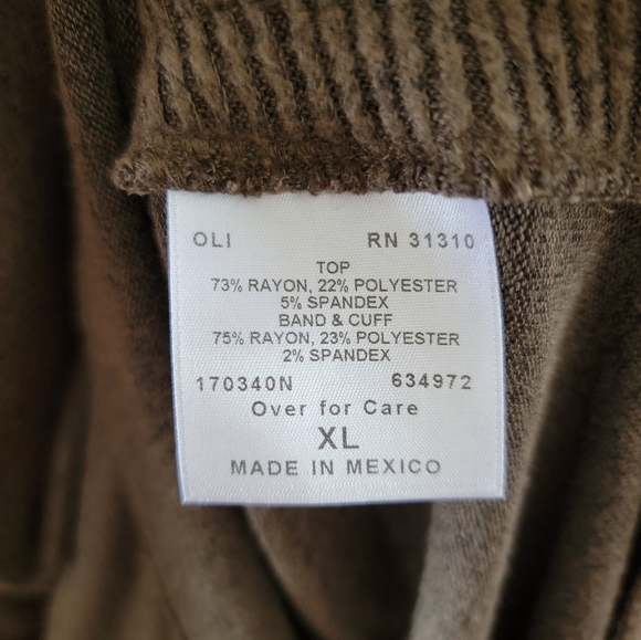 Fortune & Ivy Vicky brushed top, Cal - Picture 6 of 6